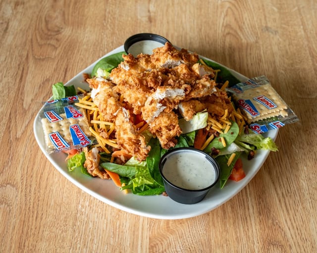 Fried or Grilled Chicken Salad.