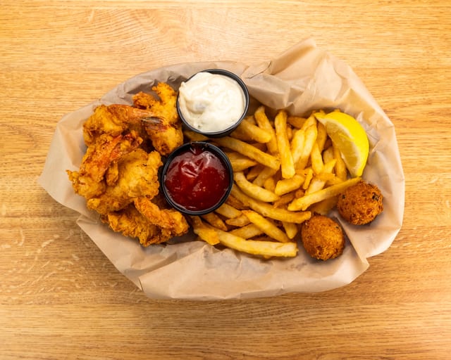 Fried Shrimp Basket.